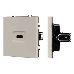 Фото #1 товара ARL NOBE Розетка HDMI софт-тач кашемир SCT-MHD1-SFPL-CA (Arlight, -)