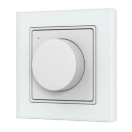 Фото #1 товара INTELLIGENT ARLIGHT Роторная панель SMART-RF-801-32-MULTI белая, квадрат. (3V, стекло, 2.4G) (IARL, IP20 Пластик, 5 лет)