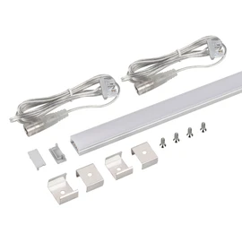 Фото #1 товара Набор для светодиодной подсветки ARL-KIT-SLIM-FC 24V Day4000 (14,4 W/m, IP20, 2m) (Arlight, Алюминий+пластик)