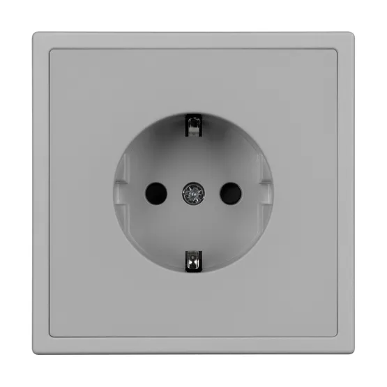 Фото #4 товара Механизм электрической розетки SCT-NOBE-MEU1-SFPL-IS (230V, 16A) (Arlight, Никель)