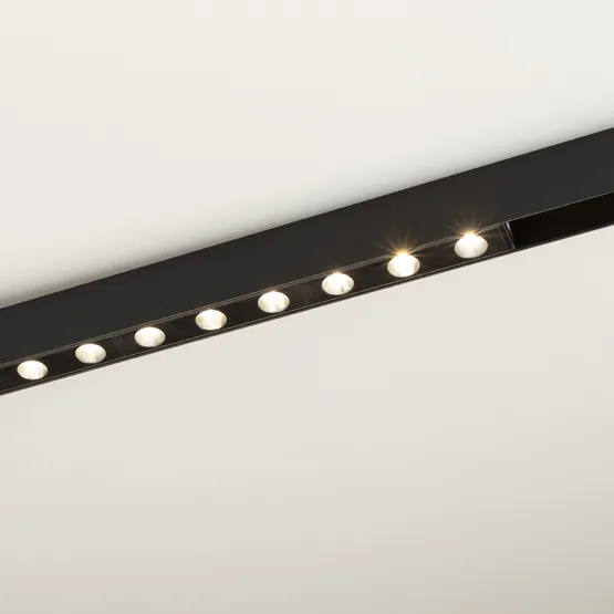 Фото #2 товара Светильник MAG-DOTS-25-L600-18W Warm3000 (BK, 30 deg, 24V, DALI) (Arlight, IP20 Металл, 5 лет)