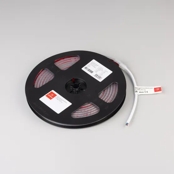 Фото #2 товара Светодиодная лента герметичная RTW-PS-A140-12mm 24V Warm3500 (4-18 W/m, IP67, 5m) (Arlight, CRI>90)