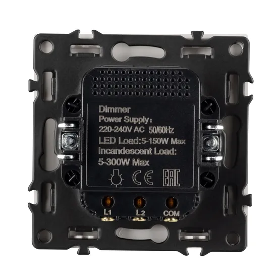 Фото #2 товара Механизм светорегулятора SWT-NOBE-DLR-SFPL-CA (250V, 300W) (Arlight, Кашемир)