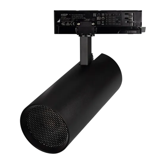 Фото #4 товара Светильник LGD-GERA-4TR-R90-40W Warm3000 (BK, 15 deg, 230V) (Arlight, IP20 Металл, 5 лет)