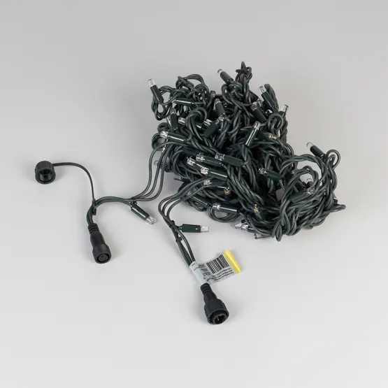 Фото #3 товара Светодиодная гирлянда ARD-STRING-PRO-1000-GREEN-100LED-PULSE White (230V, 7W) (Ardecoled, IP65)