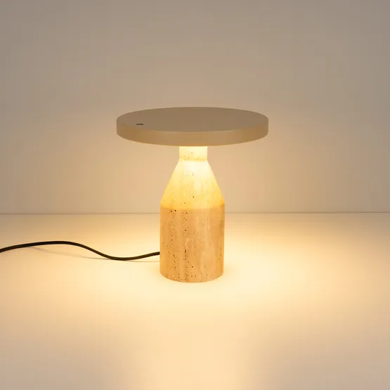 Фото #2 товара Светильник SP-CROOD-TAB-R22.5x24-7W Warm3200-MIX (BG-BG, 140 deg, 230V) (Arlight, IP20 Травертин, 5 лет)