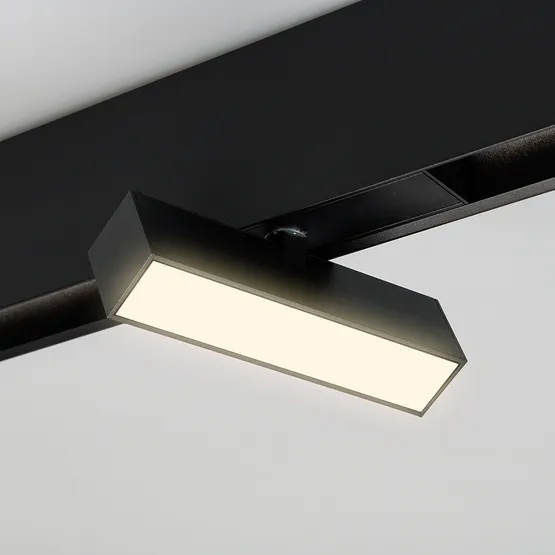 Фото #6 товара Светильник MAG-FLAT-FOLD-45-S205-6W Warm3000 (BK, 100 deg, 24V) (Arlight, IP20 Металл, 5 лет)