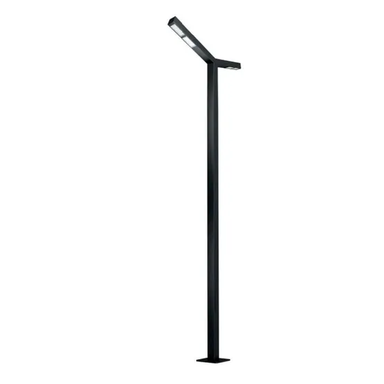 Фото #1 товара Опора OXOR-STER-Y-2000x100x100-L3000-50W Warm3000 (BK, 230V) IP65 (Arlight, -)