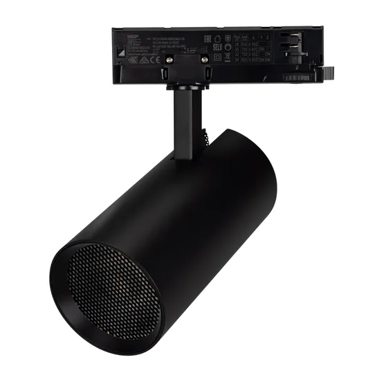 Фото #4 товара Светильник LGD-GERA-4TR-R90-30W Warm3000 (BK, 15 deg, 230V) (Arlight, IP20 Металл, 5 лет)