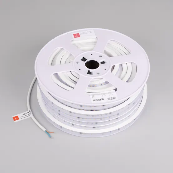 Фото #3 товара Светодиодная лента герметичная ARL-PV-A84-17mm 230V Warm2700 (14 W/m, IP65, FlickerFree, 30m) (Arlight, 5 лет)
