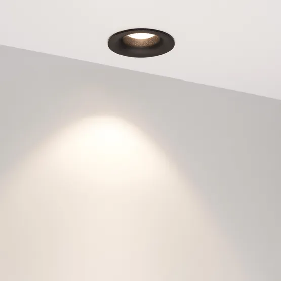 Фото #5 товара Светильник MS-FOGGY-BUILT-R86-10W Day4000 (BK, 60 deg, 230V) (Arlight, IP54 Металл, 5 лет)