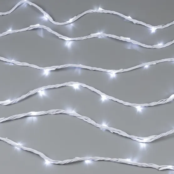 Фото #2 товара Светодиодная гирлянда ARD-STRING-HOME-10000-WHITE-99LED-RUN WHITE (230V, 10.5W) (Ardecoled, IP20)