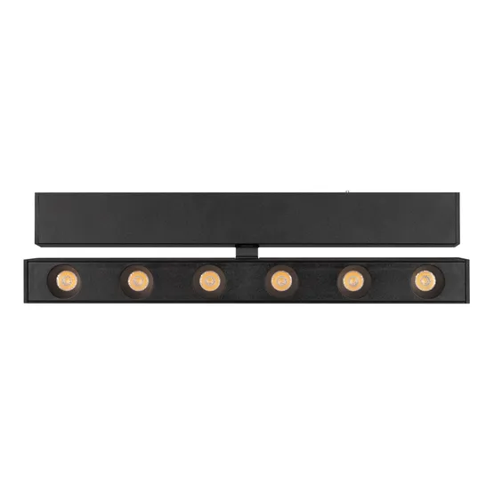 Фото #2 товара Светильник MAG-DOTS-FOLD-25-S200-6W Warm3000 (BK, 30 deg, 24V) (Arlight, IP20 Металл, 5 лет)