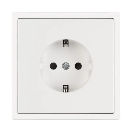 Фото #2 товара Механизм электрической розетки SCT-NOBE-MEU1-SFPL-WH (230V, 16A) (Arlight, Белый кварц)