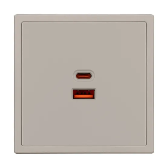 Фото #2 товара Механизм розетки с быстрой USB зарядкой SCT-NOBE-MUAC-SFPL-FC-CA (65W, QC3) (Arlight, Кашемир)