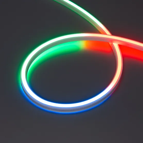 Фото #1 товара Светодиодная лента герметичная SPI WAVE-SIDE-DOUBLE-BM168-16x15mm 24V RGBW-Day (15 W/m, IP67, 5m, wire x1) (Arlight, Вывод боковой, 5 лет)