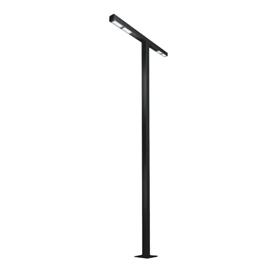 Фото #1 товара Опора OXOR-STER-T-2000x100x100-L3000-50W Warm3000 (BK, 230V) IP65 (Arlight, -)