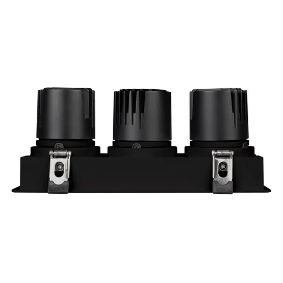 Фото #4 товара Светильник MS-FLOW-BUILT-S230x85-3x6W Warm3000 (BK, 38 deg, 230V) (Arlight, IP20 Металл, 5 лет)