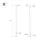 Минифото #2 товара Опора фланцевая OXOR-OK-D60-L7000 (BK) (Arlight, Сталь)