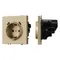 Минифото #1 товара ARL NOBE Розетка зк со шторками с USB тип C+С софт-тач золотой песок SCT-MUCC-SFPL-GD (250V, 16A) (Arlight, -)