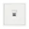 Минифото #2 товара Механизм компьютерной розетки SCT-NOBE-MPC1-SFPL-WH (RJ-45, CAT6) (Arlight, Белый кварц)