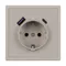 Минифото #3 товара Механизм розетки с USB зарядкой SCT-NOBE-MUAC-SFPL-CA (230V, 16A) (Arlight, Кашемир)