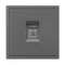 Минифото #4 товара Механизм компьютерной розетки SCT-NOBE-MPC1-SFPL-GR (RJ-45, CAT6) (Arlight, Серый базальт)