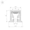 Минифото #2 товара Профиль с экраном SL-MINI-3-H10-F12-2000 IRON GREY (Arlight, Алюминий+пластик)