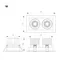 Минифото #3 товара Светильник MS-VORTEX-BUILT-S210x117-2x20W Day4000 (WH-WH, 40 deg, 230V) (Arlight, IP20 Металл, 5 лет)
