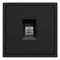 Минифото #3 товара Механизм компьютерной розетки SCT-NOBE-MPC1-SFPL-BK (RJ-45, CAT6) (Arlight, Черный оникс)
