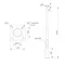 Минифото #2 товара Опора фланцевая OXOR-OK-D80/57-L6000 (BK) (Arlight, Сталь) (Arlight, Сталь)
