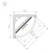 Минифото #3 товара Профиль SL-KANT-H15-3000 ANOD (BY) (Arlight, Алюминий)