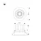 Минифото #3 товара Светильник MS-VORTEX-BUILT-R90-12W Day4000 (WH-WH, 40 deg, 230V) (Arlight, IP20 Металл, 5 лет)
