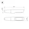 Минифото #2 товара Светильник OXOR-NOXT(with bracket)-545x100-25W Day4000 (BK, 120 deg, 230V) IP65 (Arlight, -)