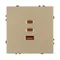 Минифото #3 товара Механизм розетки с быстрой USB зарядкой SCT-NOBE-MUACC-SFPL-FC-GD (65W, QC3) (Arlight, -)
