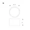 Минифото #7 товара Светильник SP-BISCOTTO-R120-12W Warm3300-MIX (BK, 80 deg, 230V) (Arlight, IP54 Металл, 5 лет)