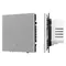 Минифото #1 товара ARL NOBE Терморегулятор эл тёплый пол никель SWT-MTE-PL-IS (95-240V, 16A, датч пола + возд) (Arlight, -)